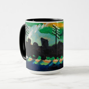 Eisenbahn bei Murnau Mug