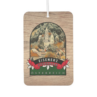 Eisenerz Steiermark Vintage Austria Souvenir Car Air Freshener