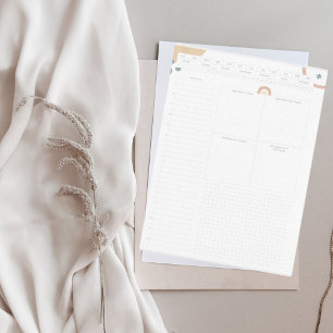 Eisenhower Matrix Undated Daily Notepad