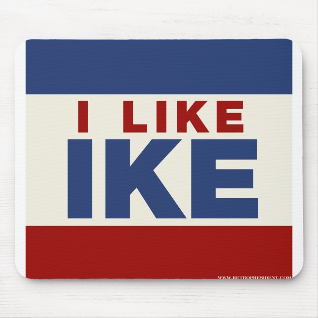 Eisenhower Mouse Mat (Front)