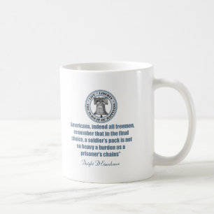 Eisenhower Quote -The Soldier Coffee Mug