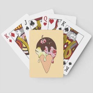 Eistüte playing cards
