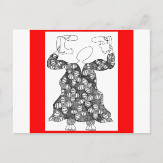 either/or postcard