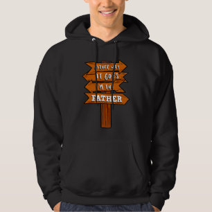 Either Way It Goes I'm The Father Pregnancy Announ Hoodie
