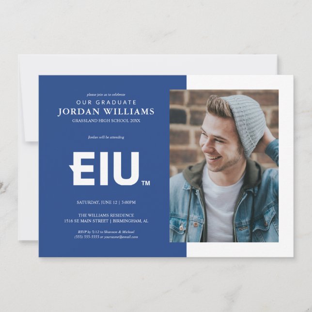 EIU Block Letter Announcement (Front)