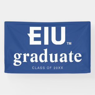 EIU Block Letter Banner