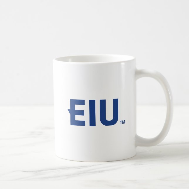 EIU Block Letter Coffee Mug (Right)