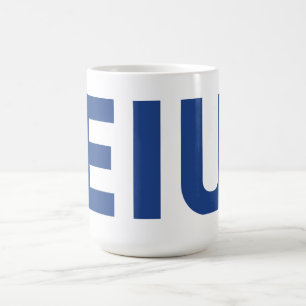 EIU Block Letter Coffee Mug