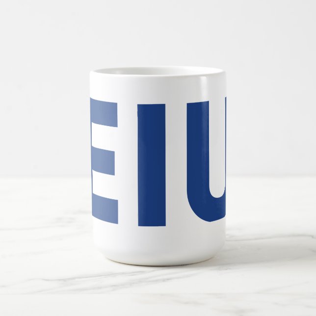 EIU Block Letter Coffee Mug (Center)