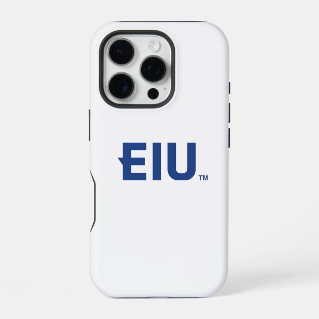 EIU Block Letter iPhone Case (Back)