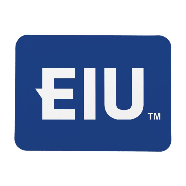 EIU Block Letter Magnet (Horizontal)