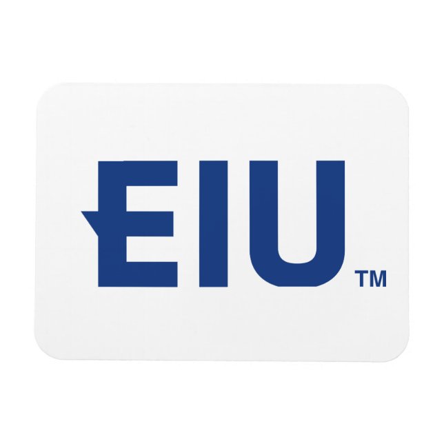 EIU Block Letter Magnet (Horizontal)