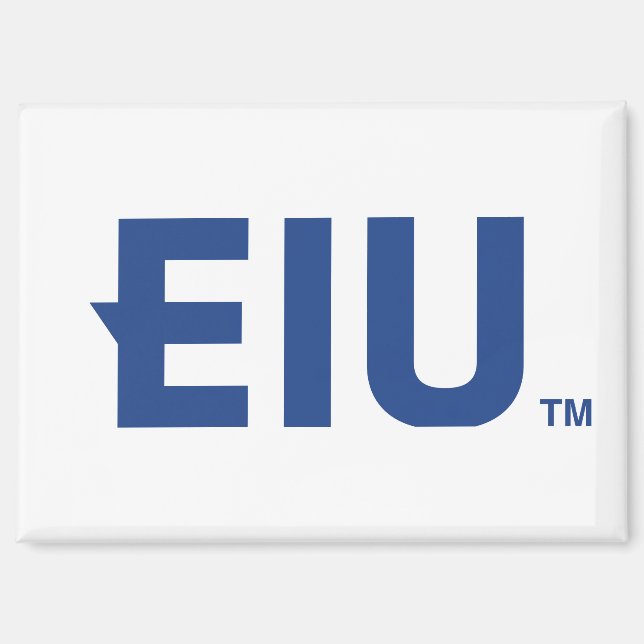 EIU Block Letter Magnet (Front)