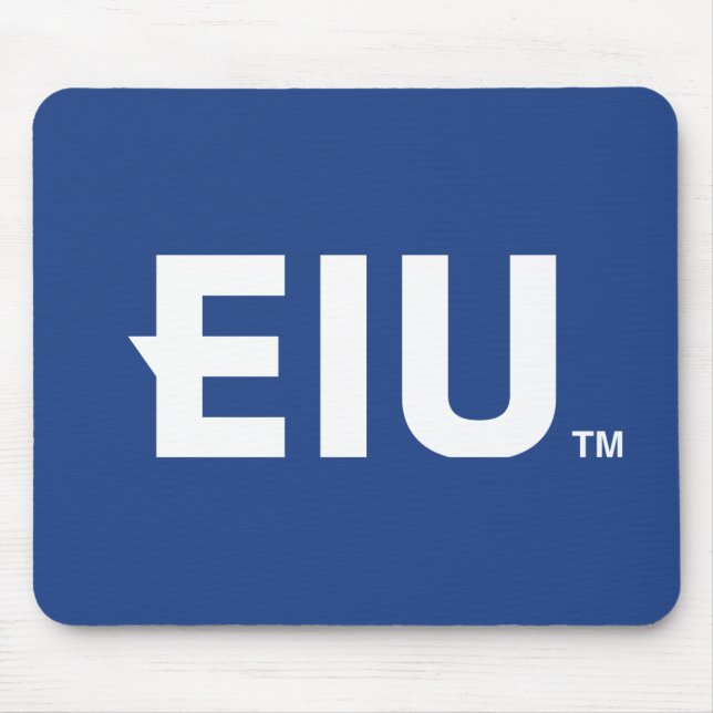 EIU Block Letter Mouse Mat (Front)