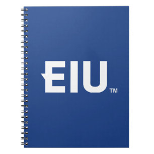 EIU Block Letter Notebook
