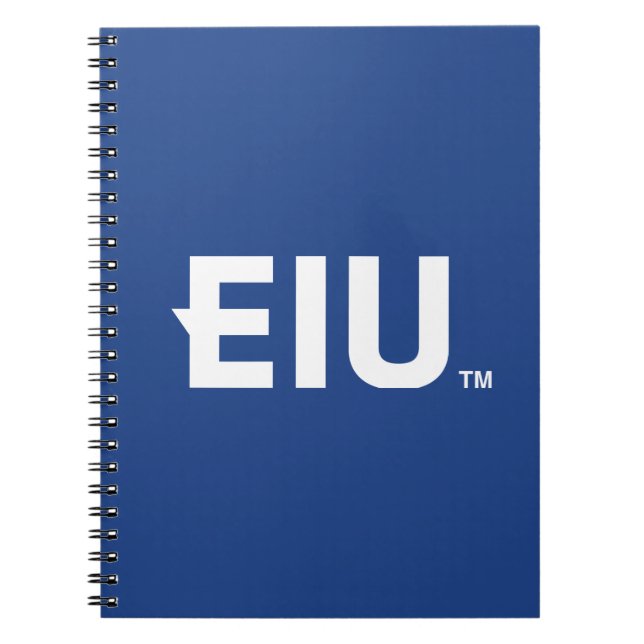 EIU Block Letter Notebook (Front)