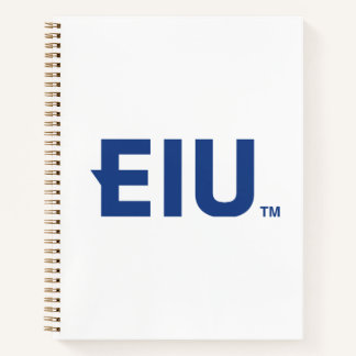 EIU Block Letter Notebook