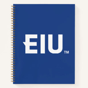 EIU Block Letter Notebook