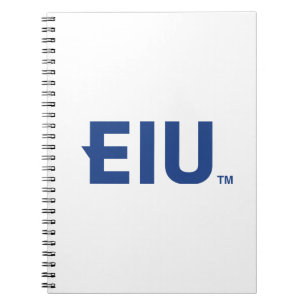 EIU Block Letter Notebook
