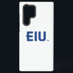 EIU Block Letter Samsung Galaxy Case<br><div class="desc">This design features the bold, block-letter logo representing Eastern Illinois University (EIU). The acronym "EIU" is prominently displayed in a strong, sans-serif typeface, conveying a sense of stability and academic strength. The letters are a solid, deep blue, a colour associated with the university, set against a clean, white background for...</div>