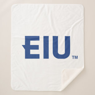 EIU Block Letter Sherpa Blanket