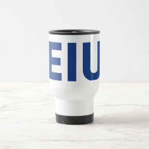 EIU Block Letter Travel Mug
