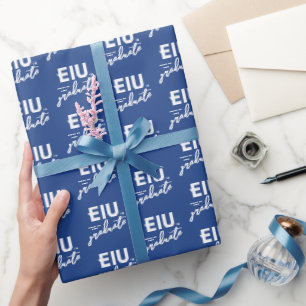 EIU Block Letter Wrapping Paper