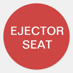 EJECTOR SEAT Car Sticker