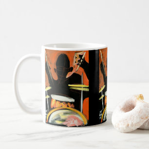 ejgoldguru - Acrylic - A Feast of Drummers Coffee Mug