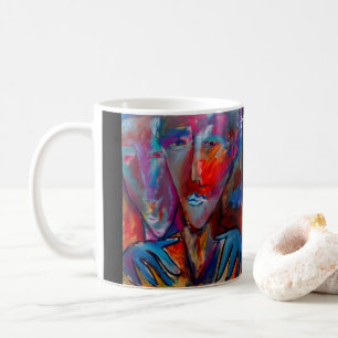 ejgoldguru - Acrylic - Sisters in the Blue Light Coffee Mug