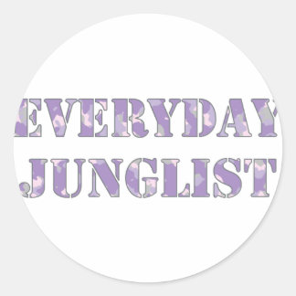EJPurple Classic Round Sticker