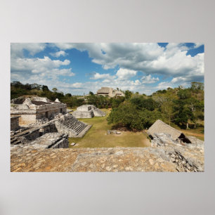 Ek-Balam archaeological site Poster