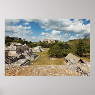 Ek-Balam archaeological site Poster