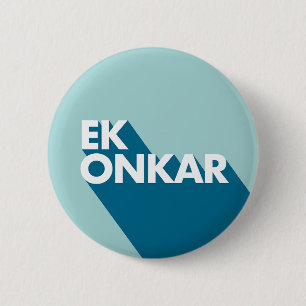 Ek Onkar Contemporary SIkh Badge