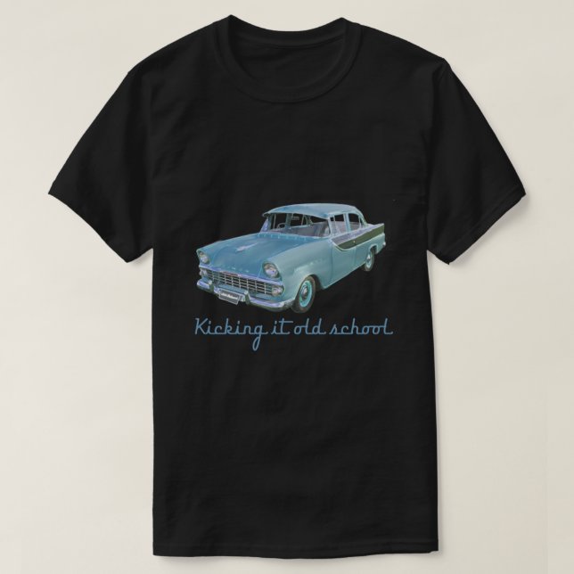 EKFB Holden (Kicking it old school)   T-Shirt (Design Front)