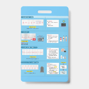 EKG Badge Quick Reference  ID Badge
