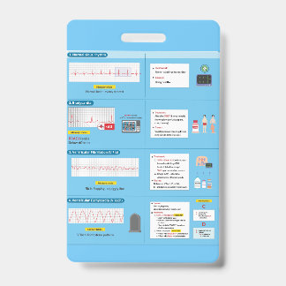 EKG Badge Quick Reference  ID Badge