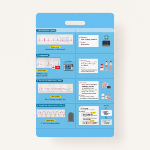 EKG Badge Quick Reference  ID Badge