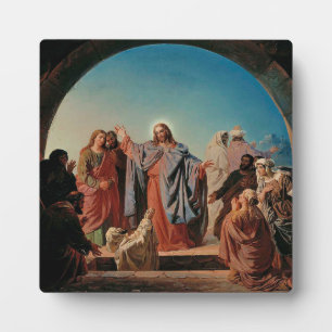 Ekman - Jesus Wakes Lazarus Plaque