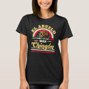 El Abuelo Mas Chingon Mexican Eagle Snake T-Shirt