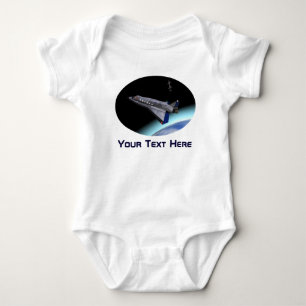 El Al Maslool Space Shuttle Baby Bodysuit