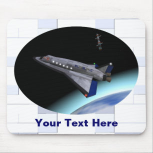 El Al Maslool Space Shuttle Mouse Mat