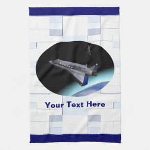 El Al Maslool Space Shuttle Tea Towel