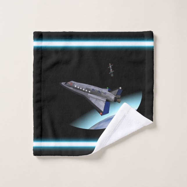 El Al Maslool Space Shuttle Wash Cloth (Wash Cloth)