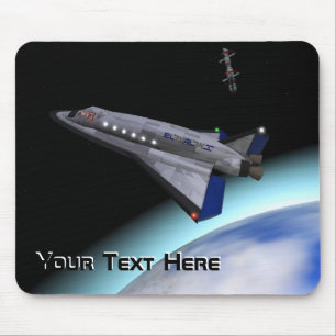 El Al Space Shuttle Mouse Mat