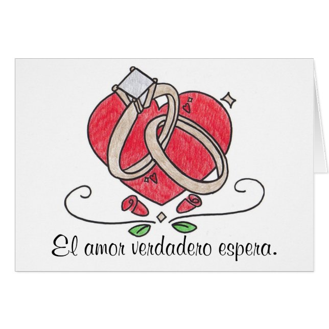 El amor verdadero espera. (Front Horizontal)
