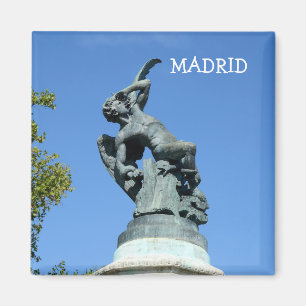 El Angel Caido, Retiro Park, Madrid Magnet