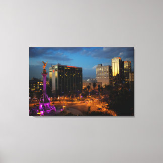 El Angel De Independencia, Mexican Landmark Canvas Print
