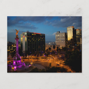 El Angel De Independencia, Mexican Landmark Postcard