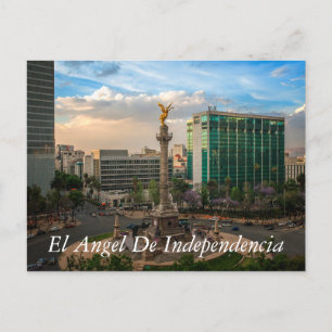 El Angel De Independencia Postcard